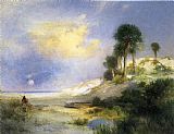 Thomas Moran Fort George Island, Florida painting